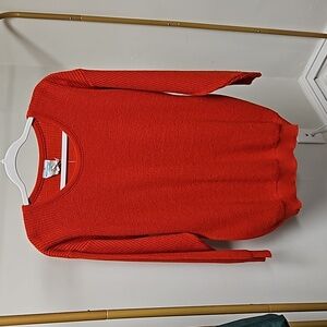 Vintage 'Paris Star' Long Sleeve Knit Sweater